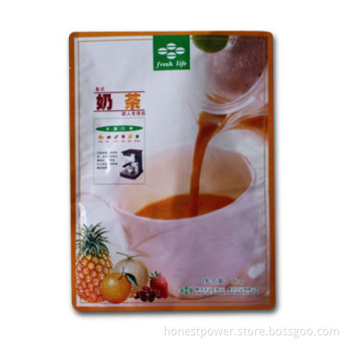 Plastic Packaging Bag with Side Folded and Edges Sealed, Made of PET/VMPET/PE